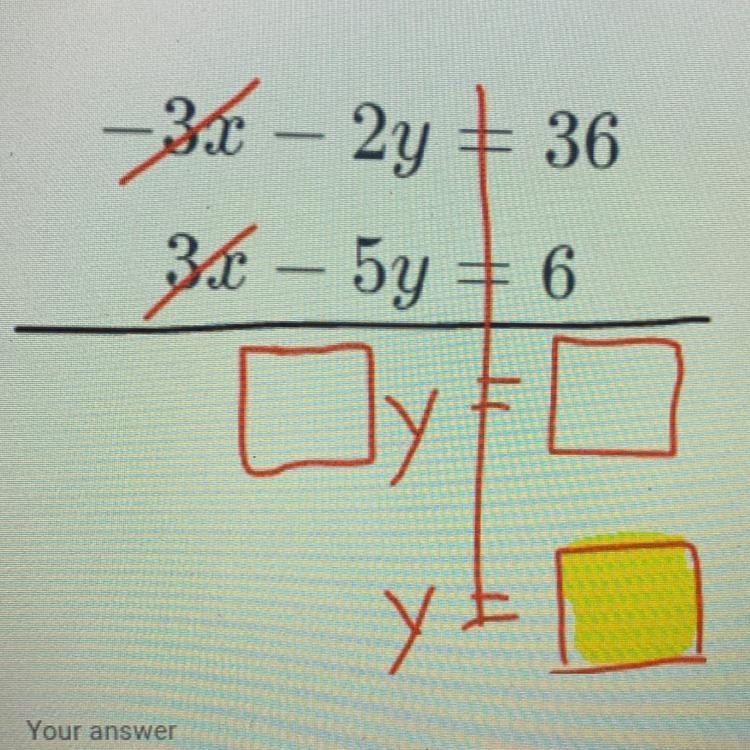 What is the value of y-example-1