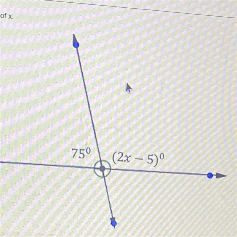 Find the value of x Please help and explain how you got it-example-1