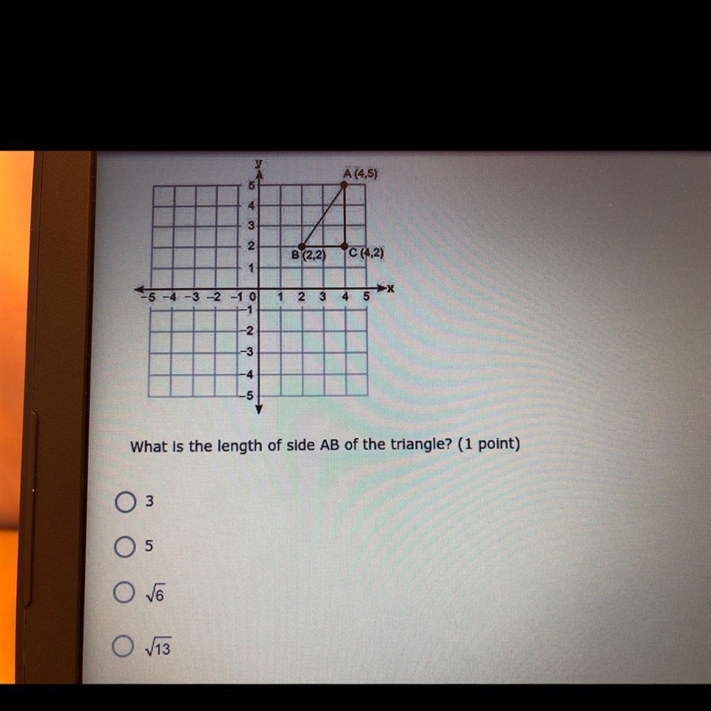 Look at the triangle ABC. Please help!-example-1