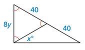 Please help me find the values of x and y-example-1