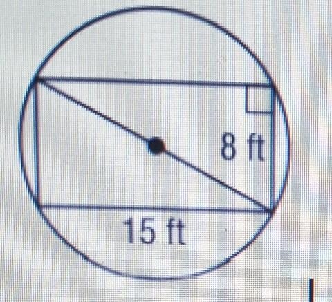 please help me with this question. find the exact circumference of the circle using-example-1