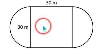 A special truck cleans the surface of the ice rink shown below. The figure is composed-example-1