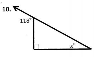 Find the measure of angle x-example-1