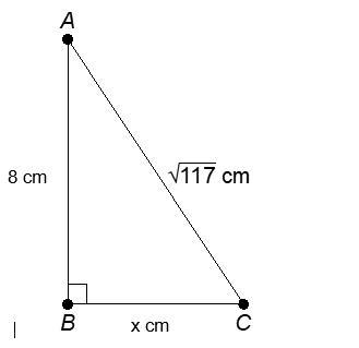 1. What is the value of x? Do not convert to decimal. Keep your answer in exact (radical-example-1