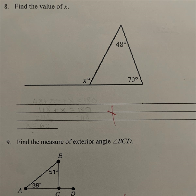 Numbers 8 & 9 please will give 15 points and need help ASAP! Please give explanation-example-1