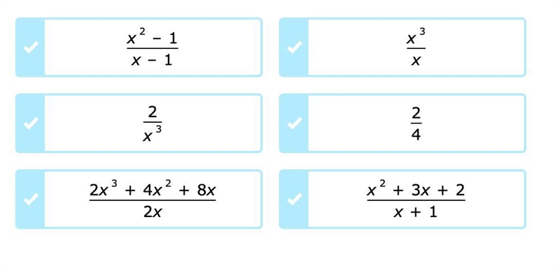 Which of the following demonstrate that polynomials are not closed under division-example-1