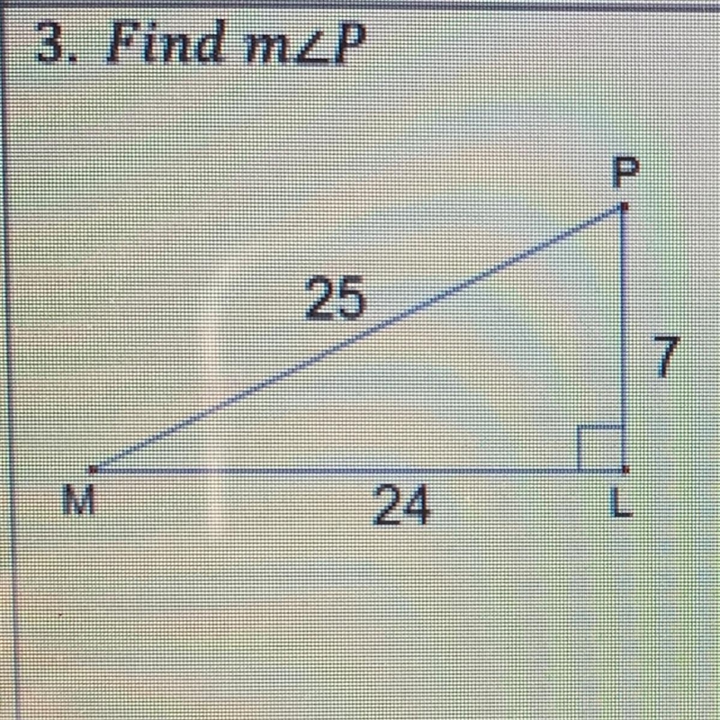 Find m A. 30° B. 16.3° C. 73.7° D. 60°-example-1