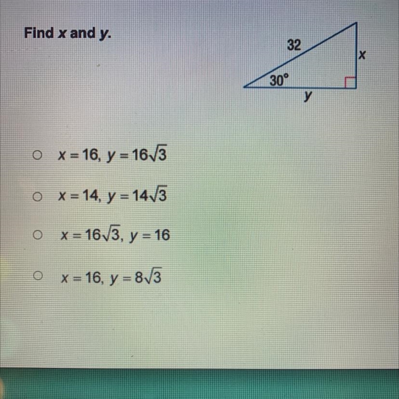 Special Right Triangles-example-1