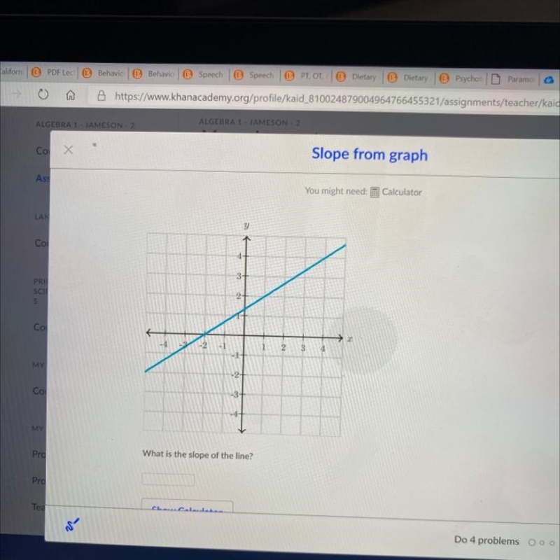 What is the slope of the line?-example-1