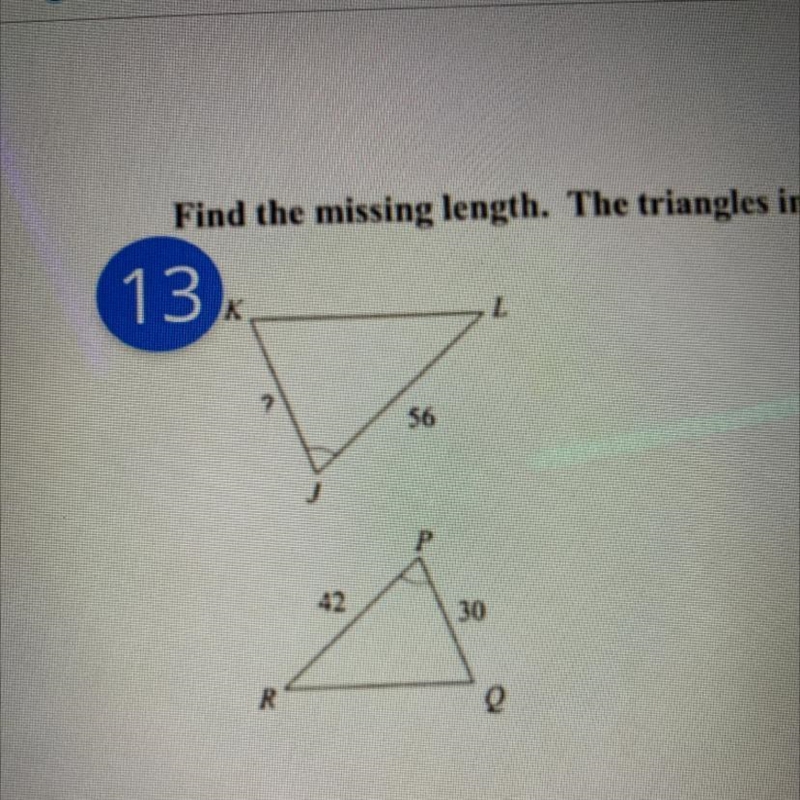 How do I find the missing length-example-1