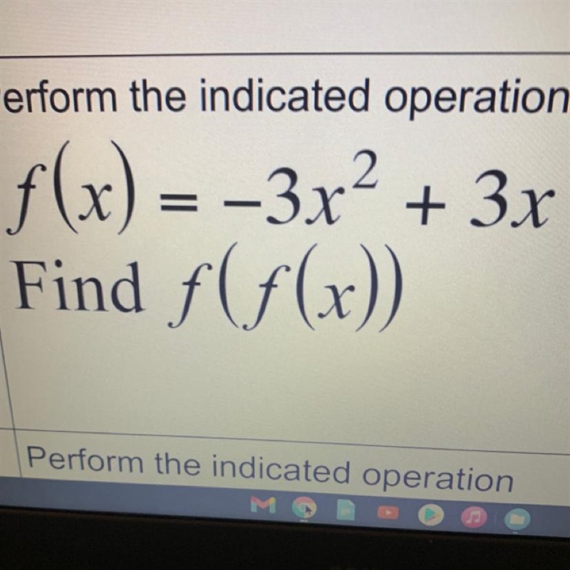 Find f(f(x))? Thanks so much!-example-1