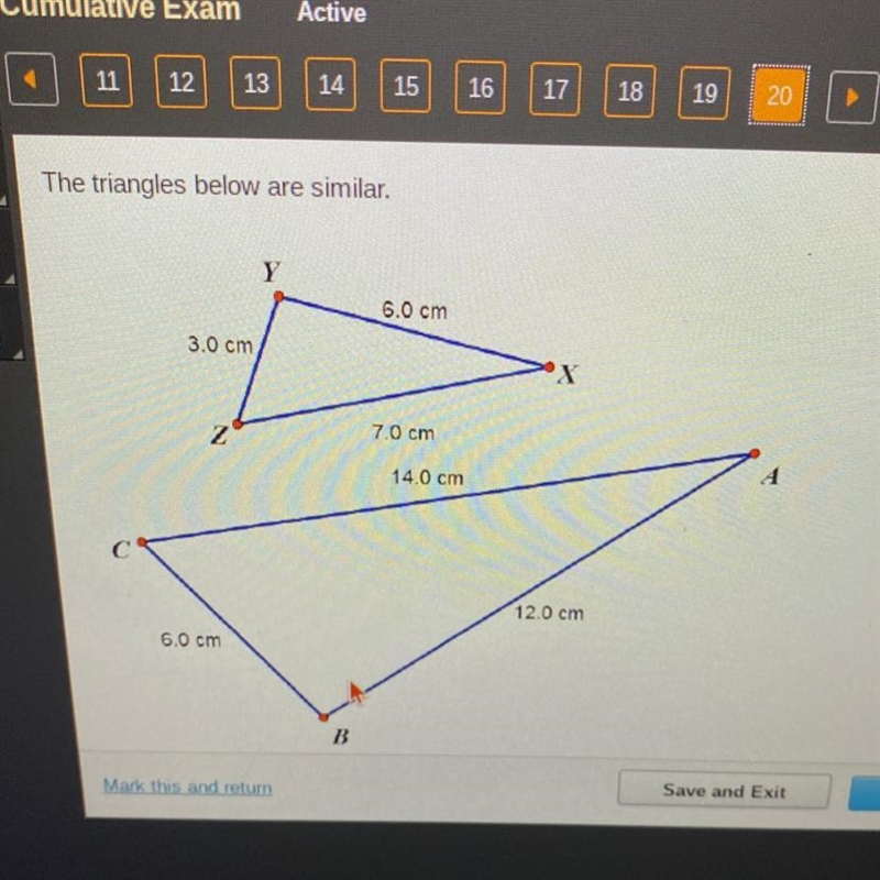 NEED ASAP URGENT Which similarity statement expresses the relationship between the-example-1