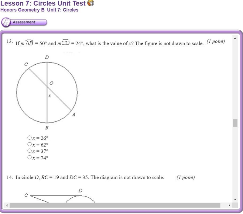 I am doing a connexus geometry unit test. please send assistance!-example-1