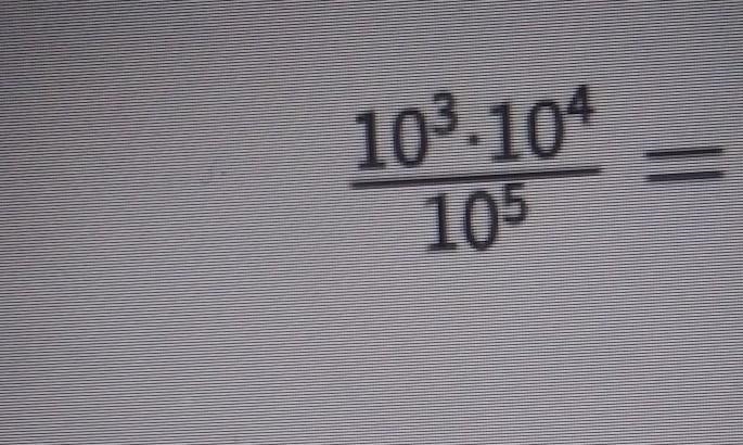 Write each equatiom as a single power of 10​-example-1