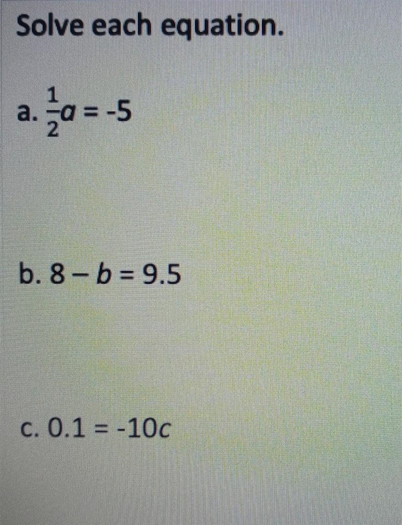 Solve each equation.Show your work. Can someone help me please??​-example-1