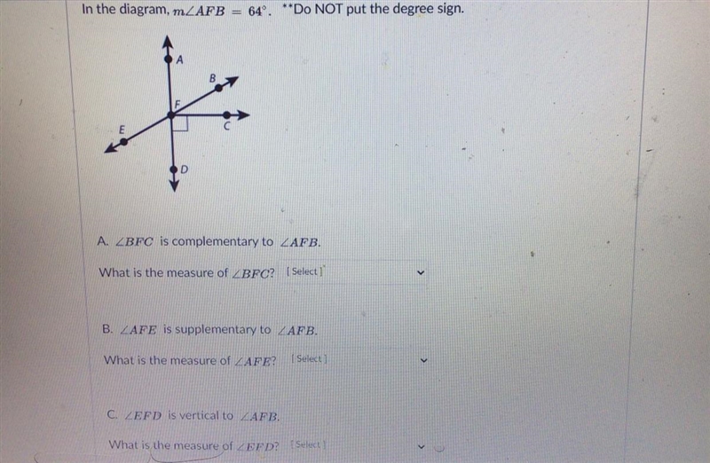 I NEED HELP ASAP PLEASE DON’T JUST SPAM!! :( A. [select] a. 116 b. 26 c. 90 B. [select-example-1