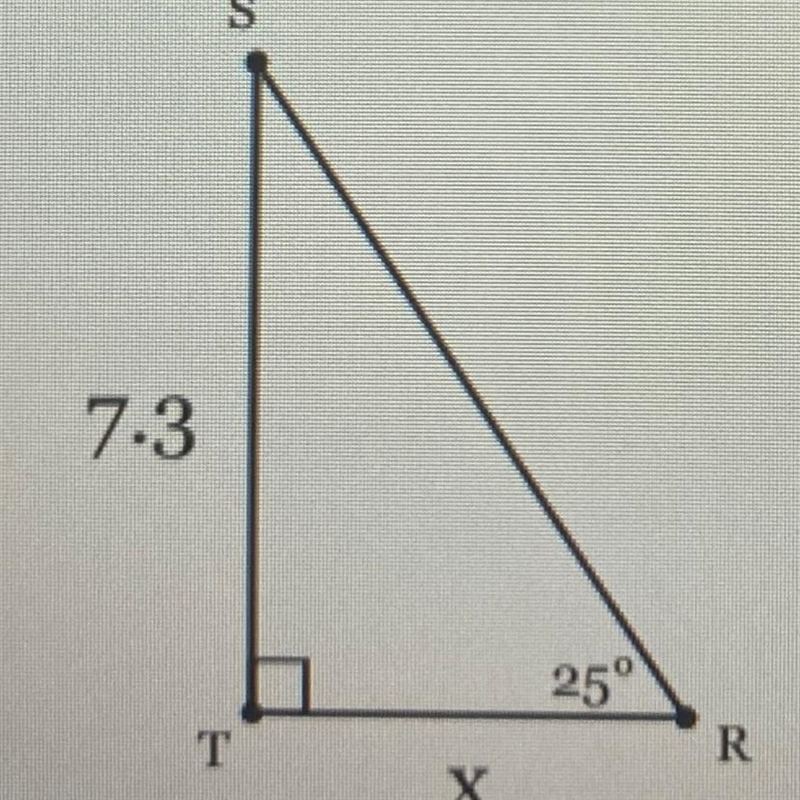 HELP I NEED THIS ITS DUE IN AN HOUR!!!! In ARST, the measure of ZT=90°, the measure-example-1