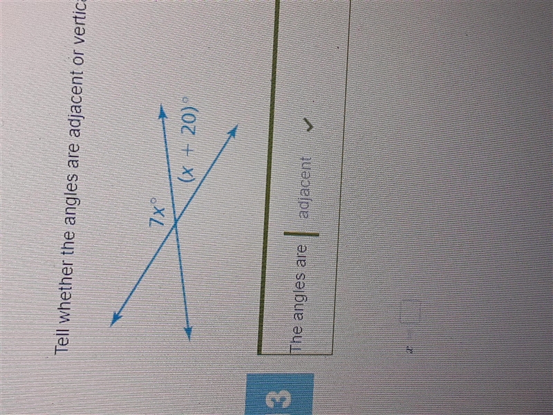 "Find the value of x"-example-1