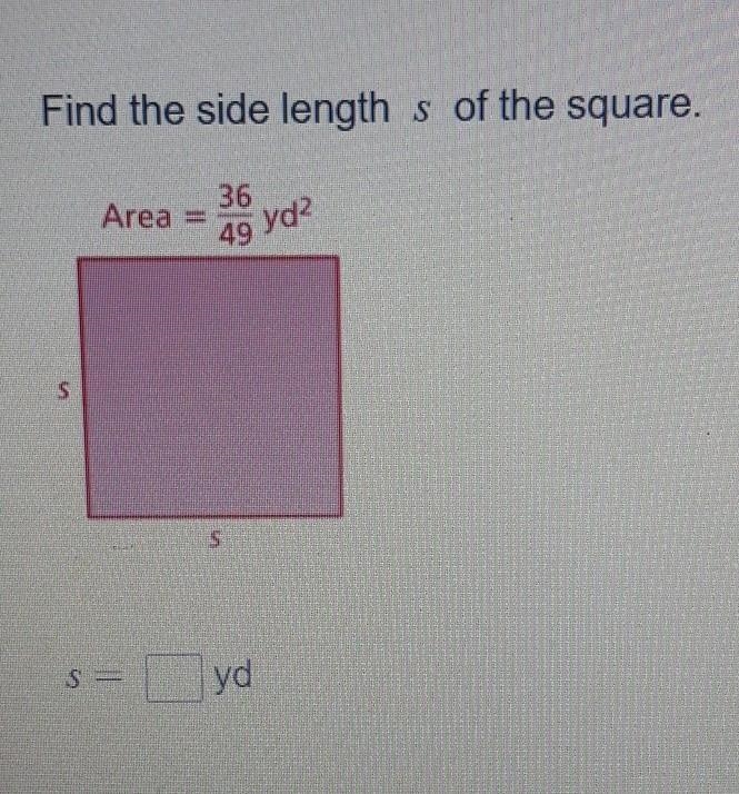 Find the side length ​-example-1