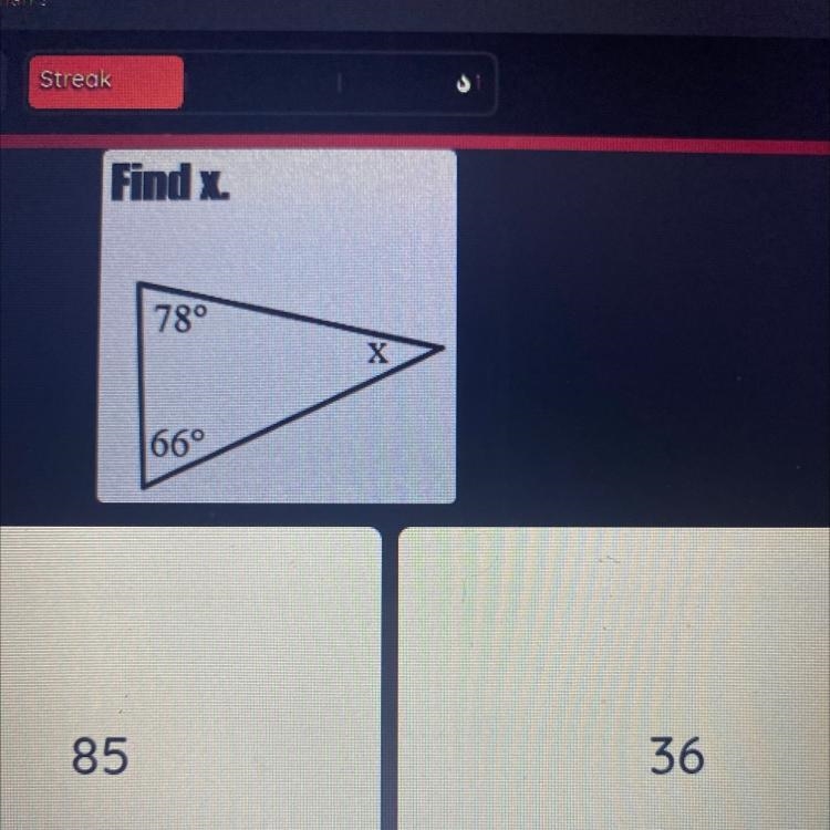 Find the measure of the indicated angle-example-1