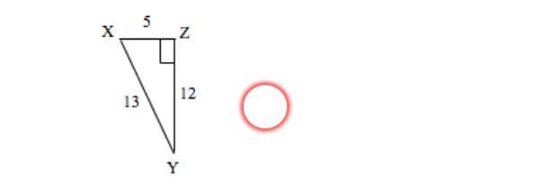 Using the triangle above, what is the tanX? 12/13 5/13 12/5 5/12-example-1