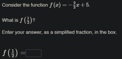 What is f(1/2)? (1 over 2)-example-1