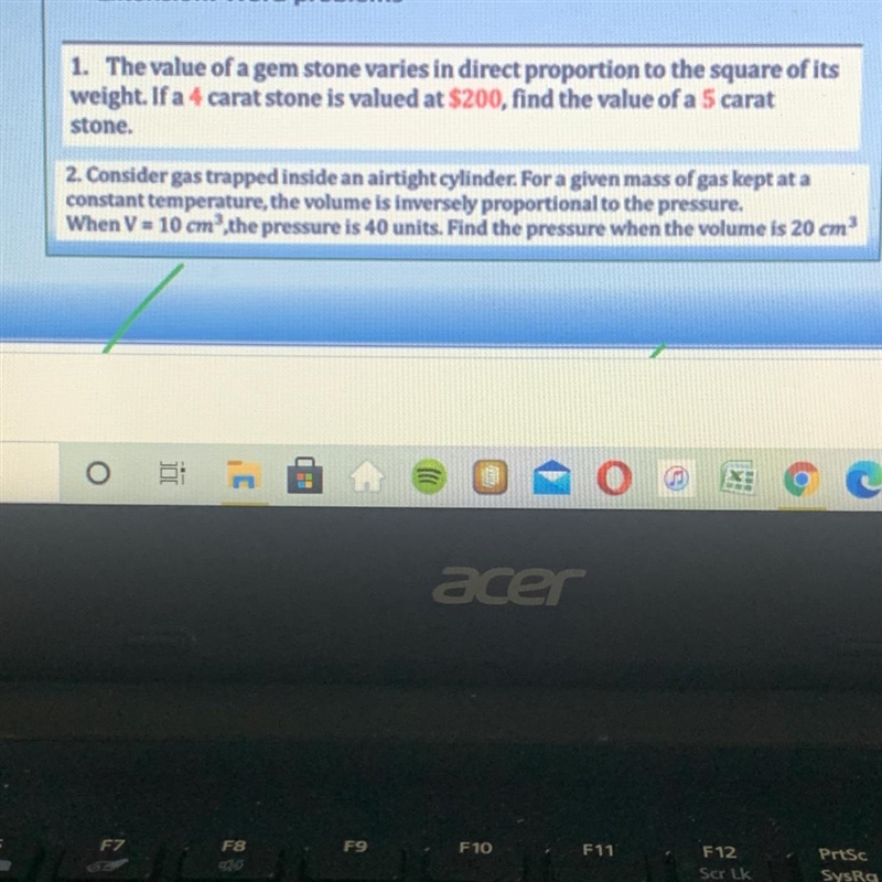 Solve the questions it is direct and indirect variations-example-1