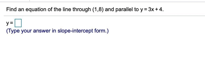 Please help! Slope intercept form-example-1