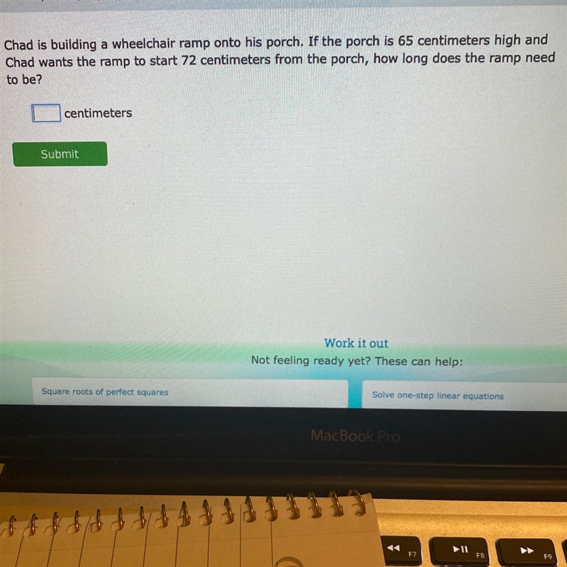 CAN YALL HELP ME PLSSS NOW I NEED IT PLS IM BEGGING ITS FOR PYTHAGOREAN THEOREM-example-1