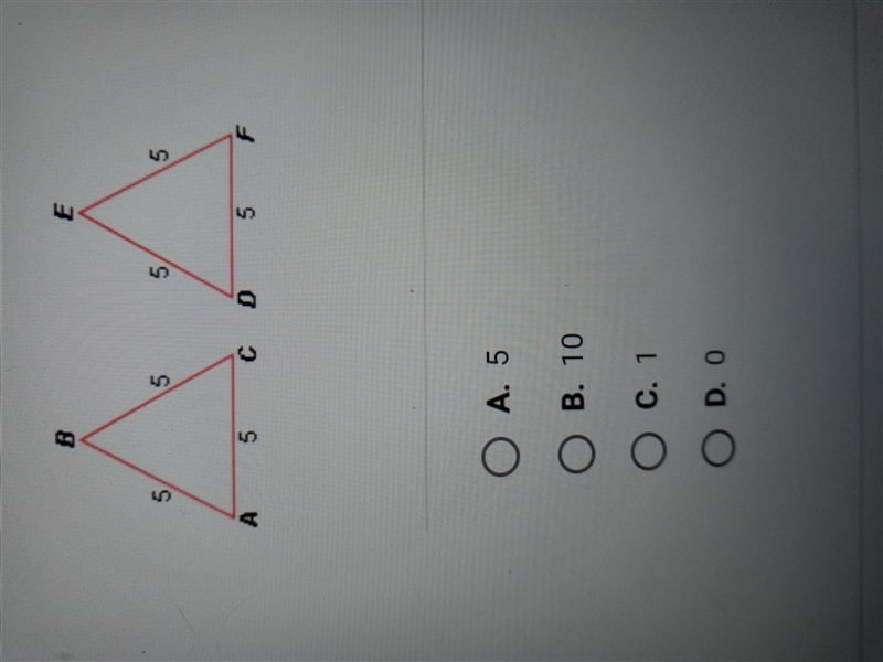 What is the scale factor from ABC to DEF?-example-1