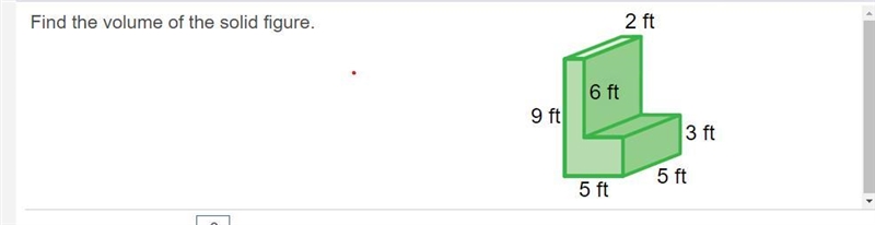 Find the volume of the solid figure.-example-1