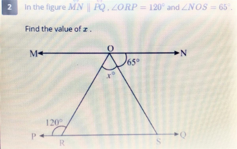 Find the value of x pls show work-example-1