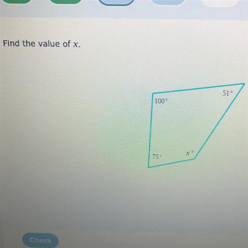 Find the value of x...X=?-example-1