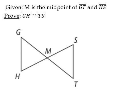 HELP DUE IN 10 MINS! Finish the proof. What is reason 1? CPCTC Reflexive Property-example-1