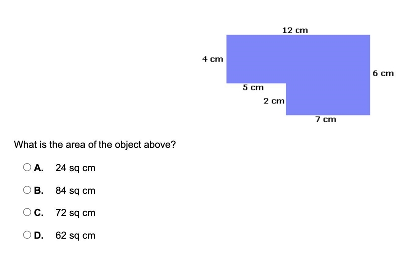 FIND THE AREA OF THE SHAPE-example-1