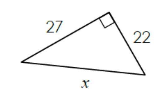 Find the value of x and round to the nearest tenth.-example-1