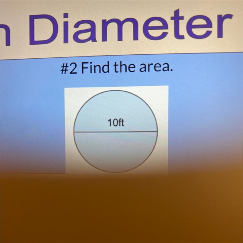 #2 Find the area. 10ft-example-1