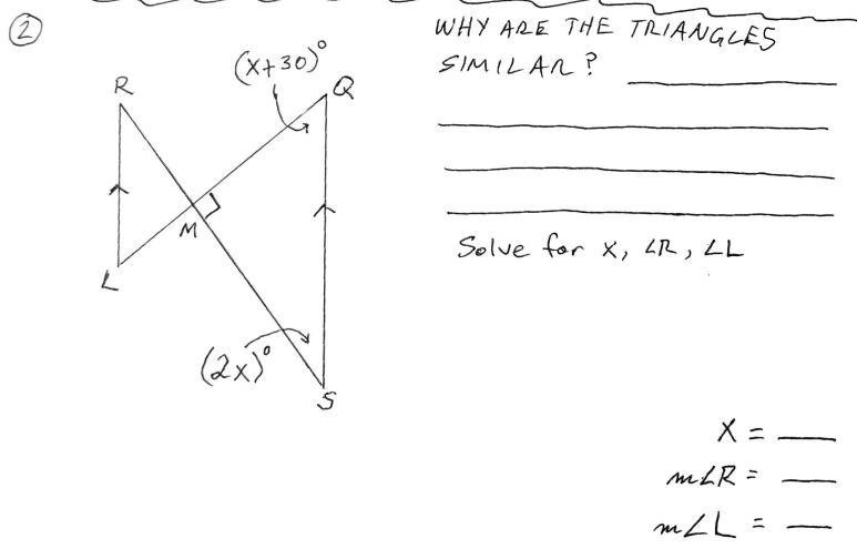 Find X and angles R and L. Please help me with this-example-1