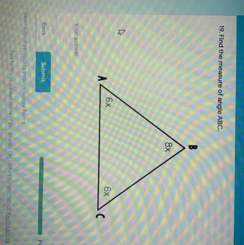 Find the measure of angle ABC-example-1