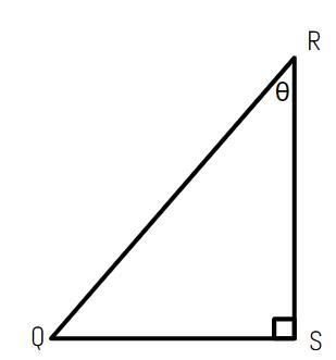 Help guys? What is the length of QR if thetaθ = 56° and RS = 31? Round to the nearest-example-1