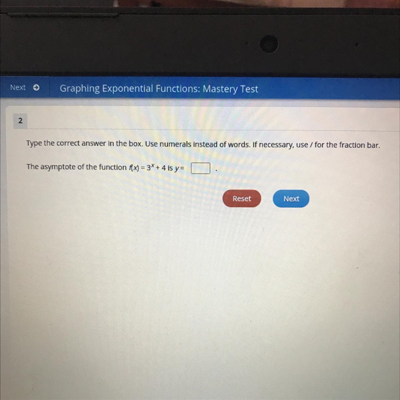 Type the correct answer in the box. Use numerals instead of words. If necessary, use-example-1