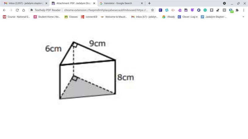 What is the Surface Area of this figure?-example-1