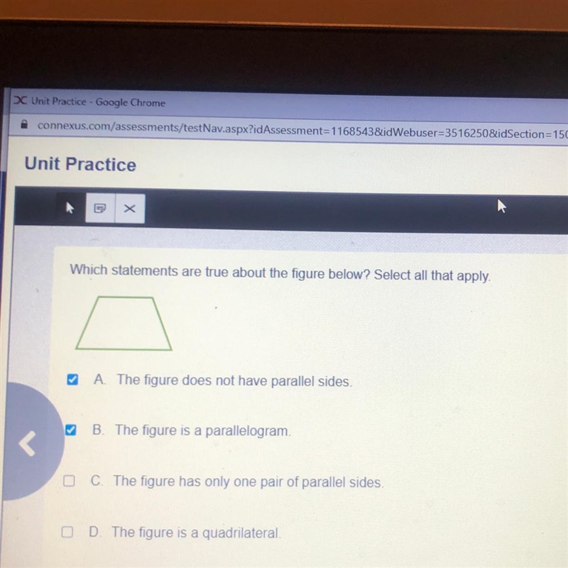 Which statements are true about the figure below?-example-1