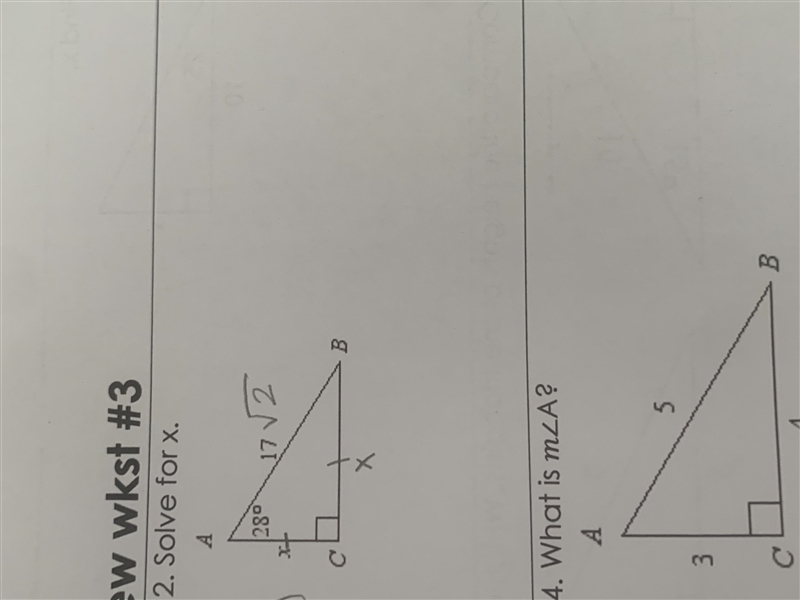 How would I be able to solve for x?-example-1