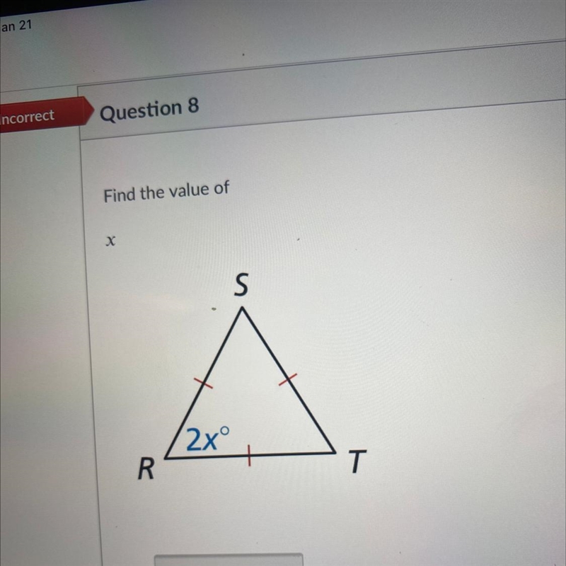 Find The value of x pls I need help-example-1