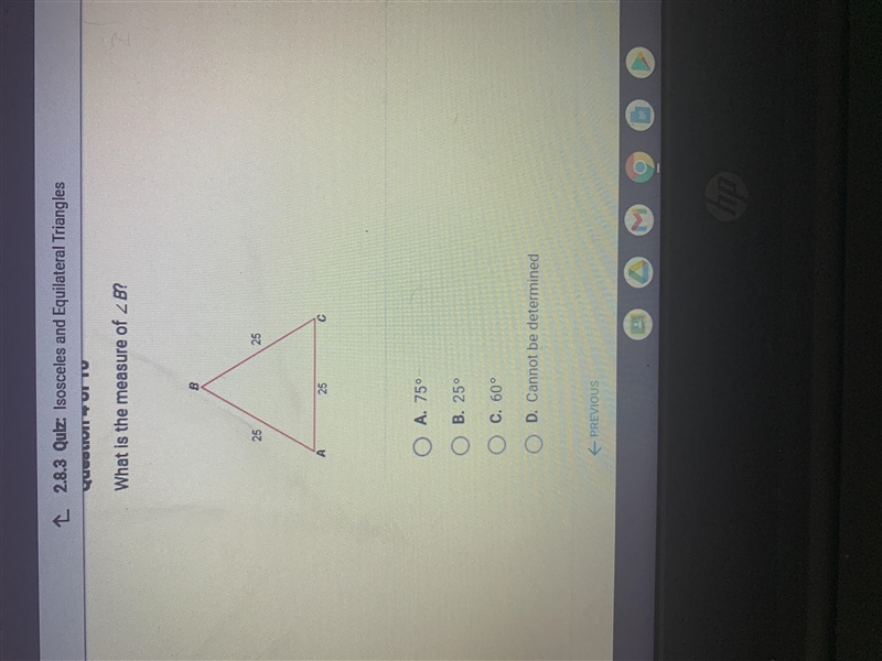 What is the measure of < B ? help !!-example-1