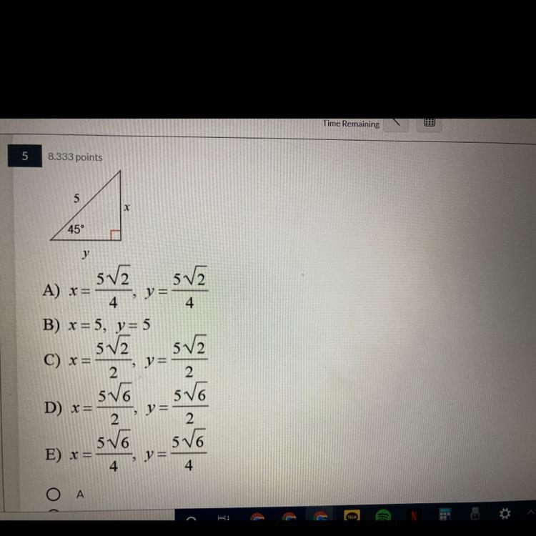 Need help asap! What is x and y?-example-1