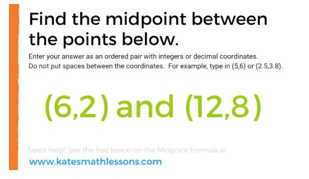 This is finding the midpoint. Please help-example-1