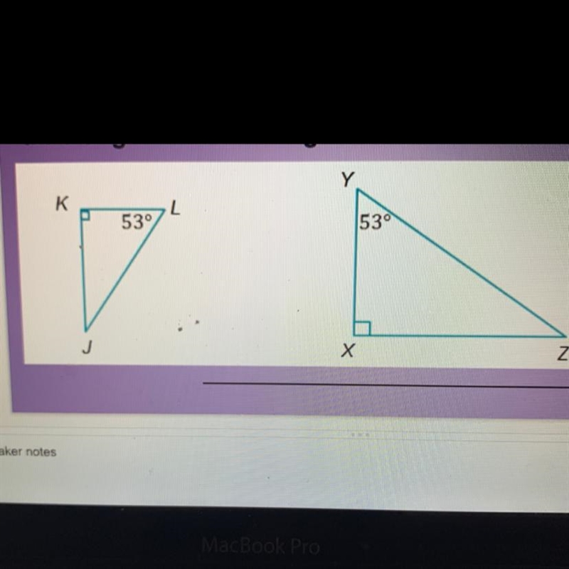 Can you guys explain to me how to find the measure of the third angle in two triangles-example-1