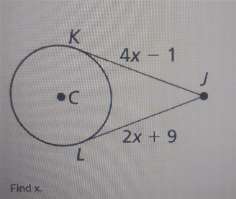 The question is to find x​-example-1